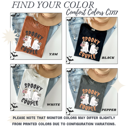 Floral Cute Ghost T-Shirt