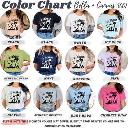 Palm Beach Aloha Hawaii Tee