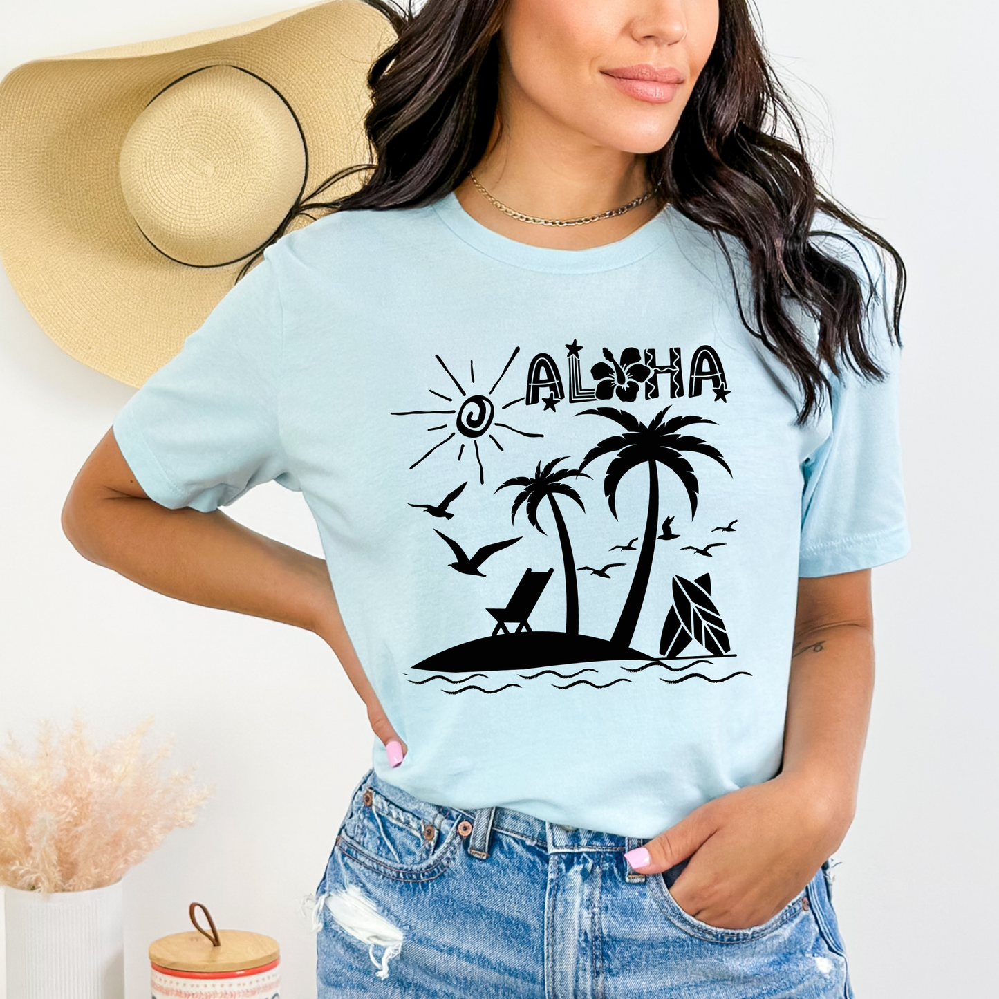 Tropical Beach Days Aloha Sunshine