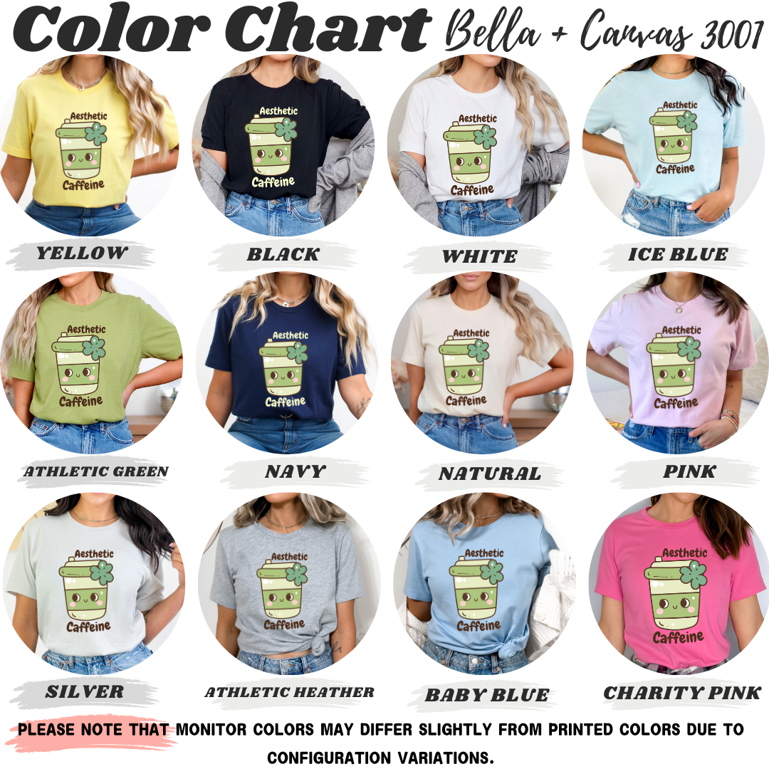 Aesthetic Caffeine Matcha Green Tea T-Shirt