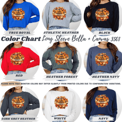 Hello Autumn Long Sleeve Shirt