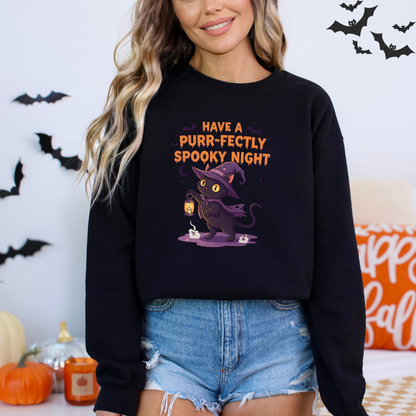 Witchy Cat Sweatshirt