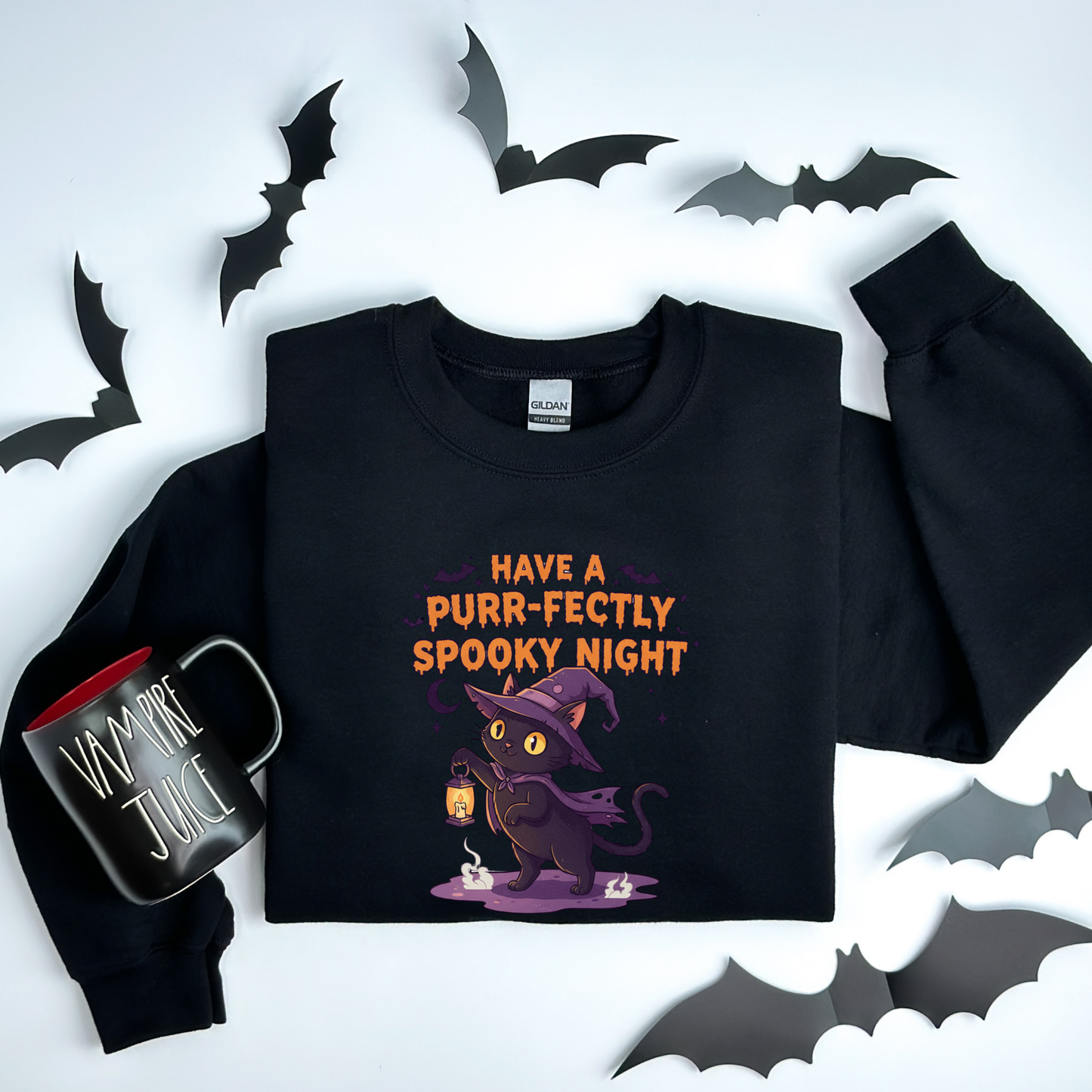 Witchy Cat Sweatshirt