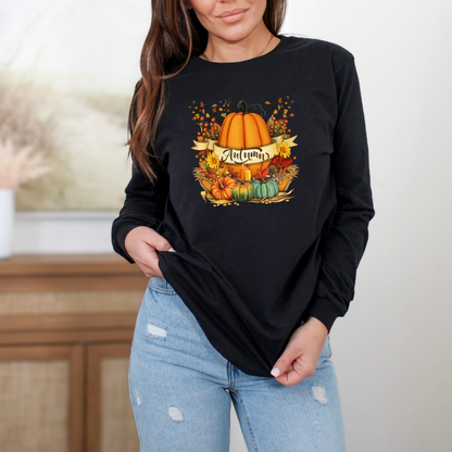 Snug Autumn Pumpkin Sweatshirt