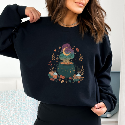 Mystical Autumn Cauldron Sweatshirt