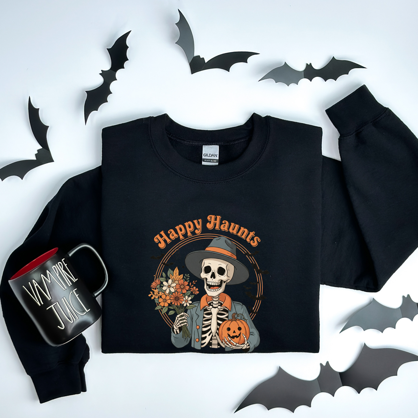 Friendly Skeleton Vintage Halloween T-Shirt