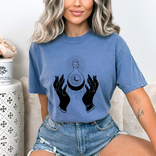 Celestial Boho Bejeweled Hands Magic Potion