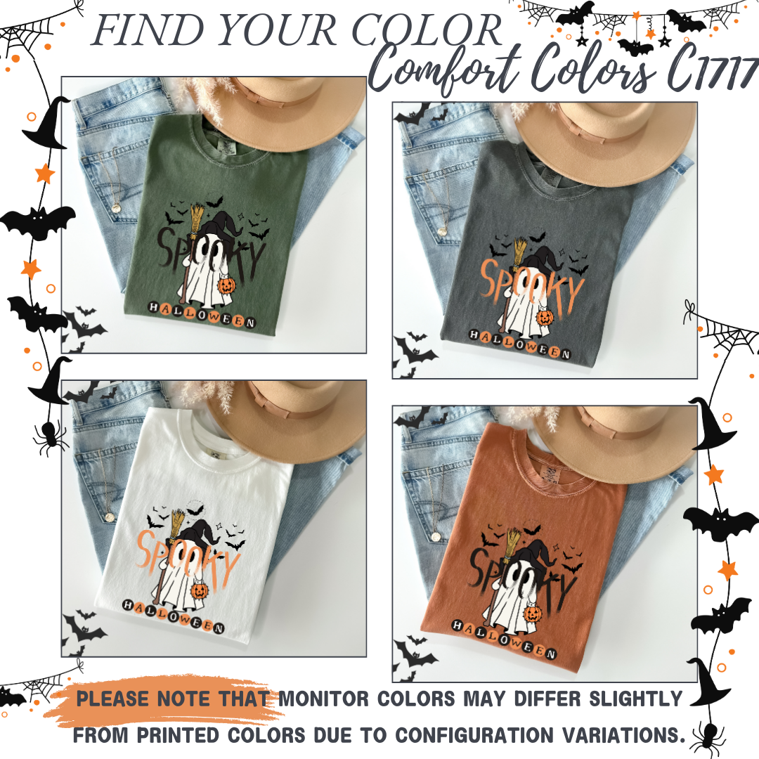 Spooky Ghost Witch T-Shirt