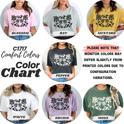 Abstract Flower Art T-Shirt