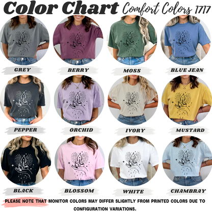 Mystical Candle Moon T-Shirt