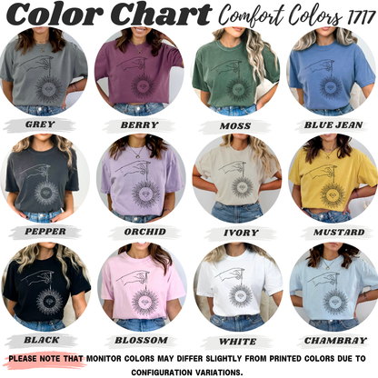 Celestial Bright Diamond Mystical Hand T-Shirt