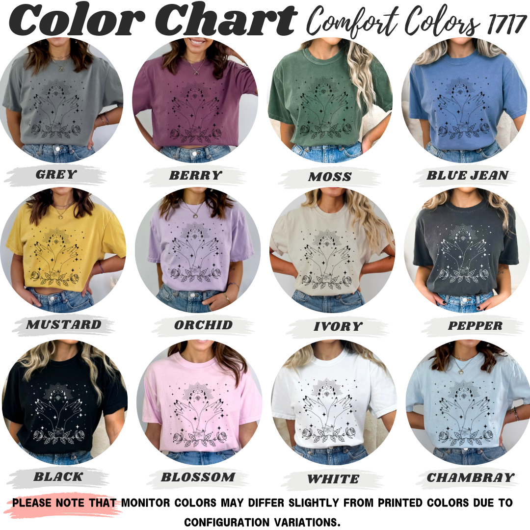 Abstract Magic Bohemian Rose T-Shirt