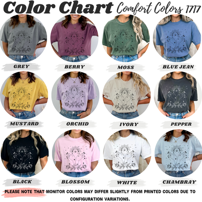 Abstract Magic Bohemian Rose T-Shirt