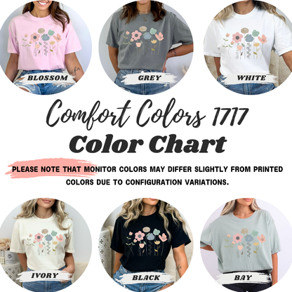 Pastel Wildflower Tee