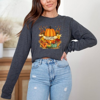 Snug Autumn Pumpkin Sweatshirt