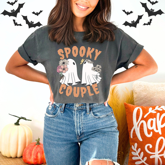 Spooky Floral cute ghost