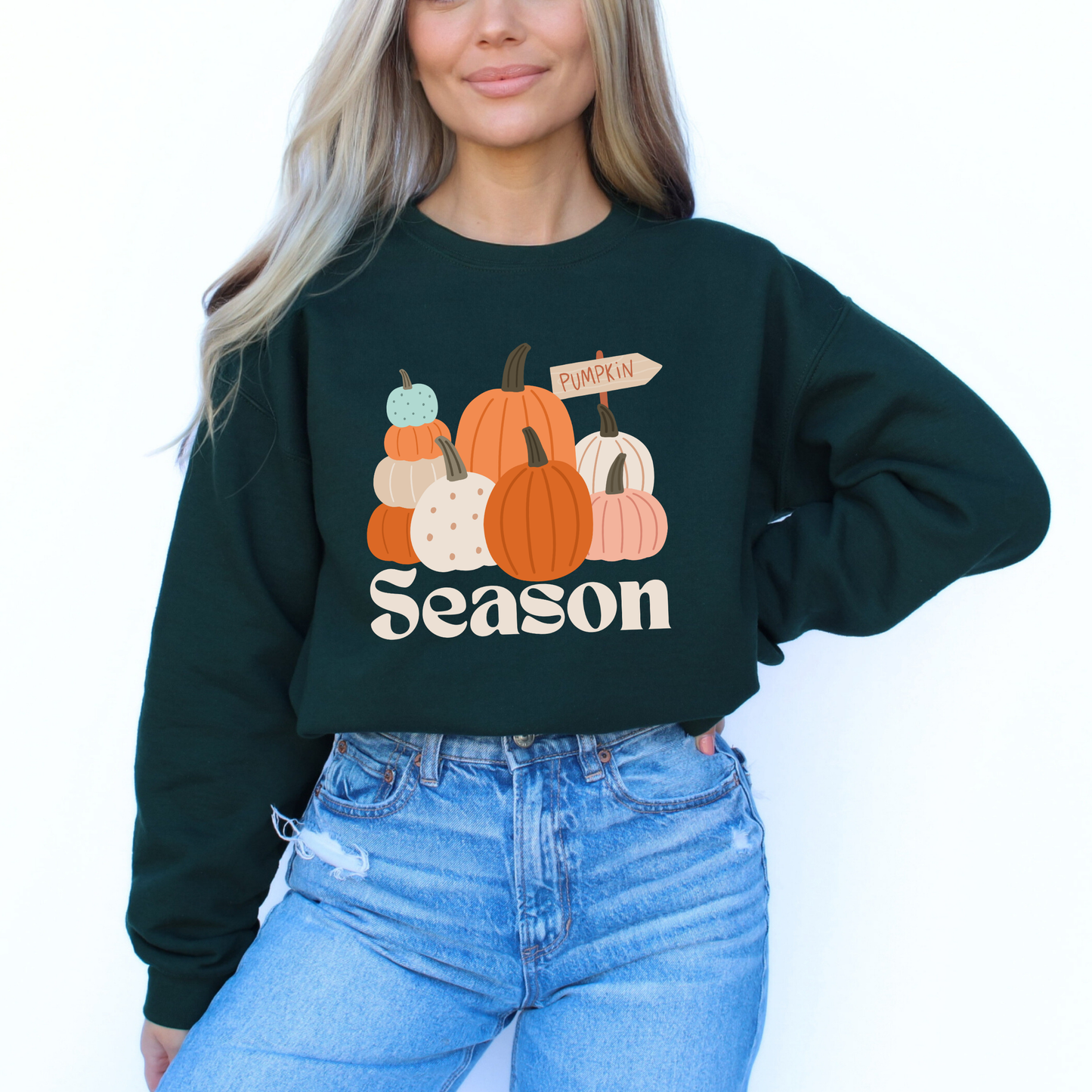 Cozy Autumn Pumpkin Sweatshirt