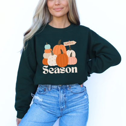 Cozy Autumn Pumpkin Sweatshirt