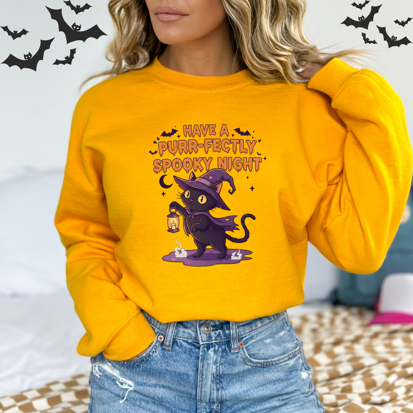 Witchy Cat Sweatshirt