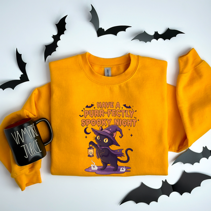 Witchy Cat Sweatshirt