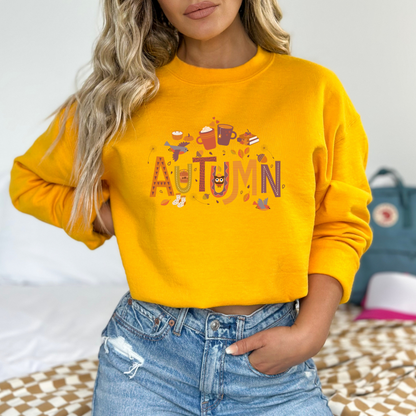 Cute Owl Autumn Sweatshirt