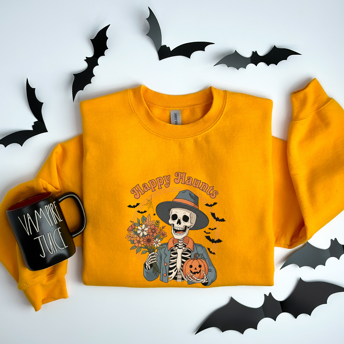 Friendly Skeleton Vintage Halloween T-Shirt
