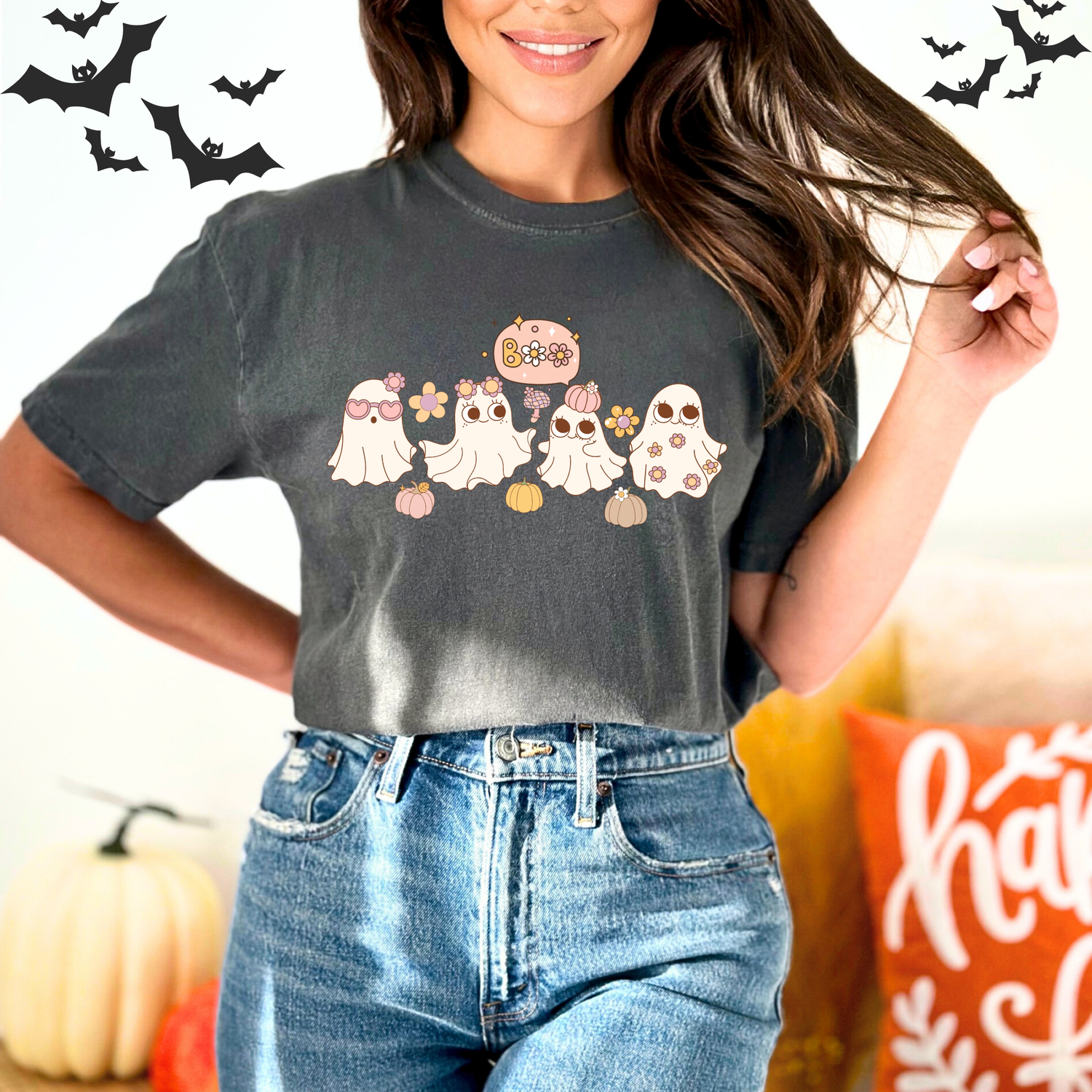 groovy boo ghosts, Kawaii groovy ghosts
