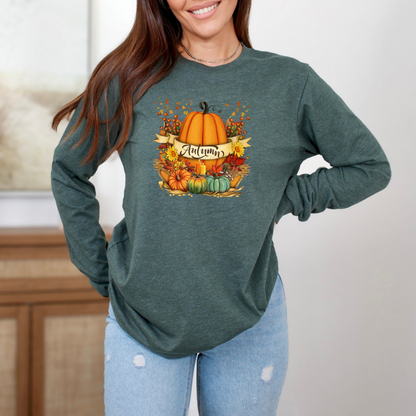 Snug Autumn Pumpkin Sweatshirt