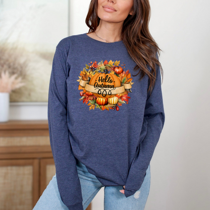 Hello Autumn Long Sleeve Shirt