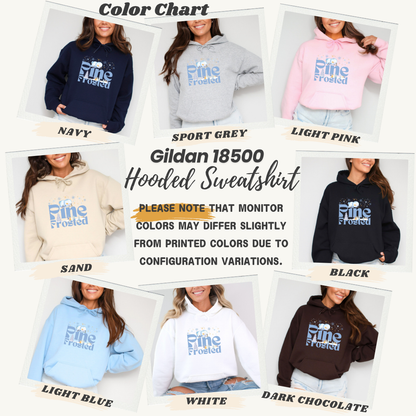Pine Frosted Funny Snowman Hoodie