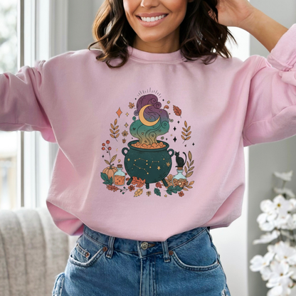 Mystical Autumn Cauldron Sweatshirt