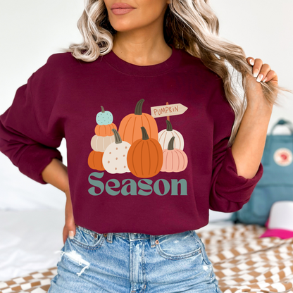 Cozy Autumn Pumpkin Sweatshirt