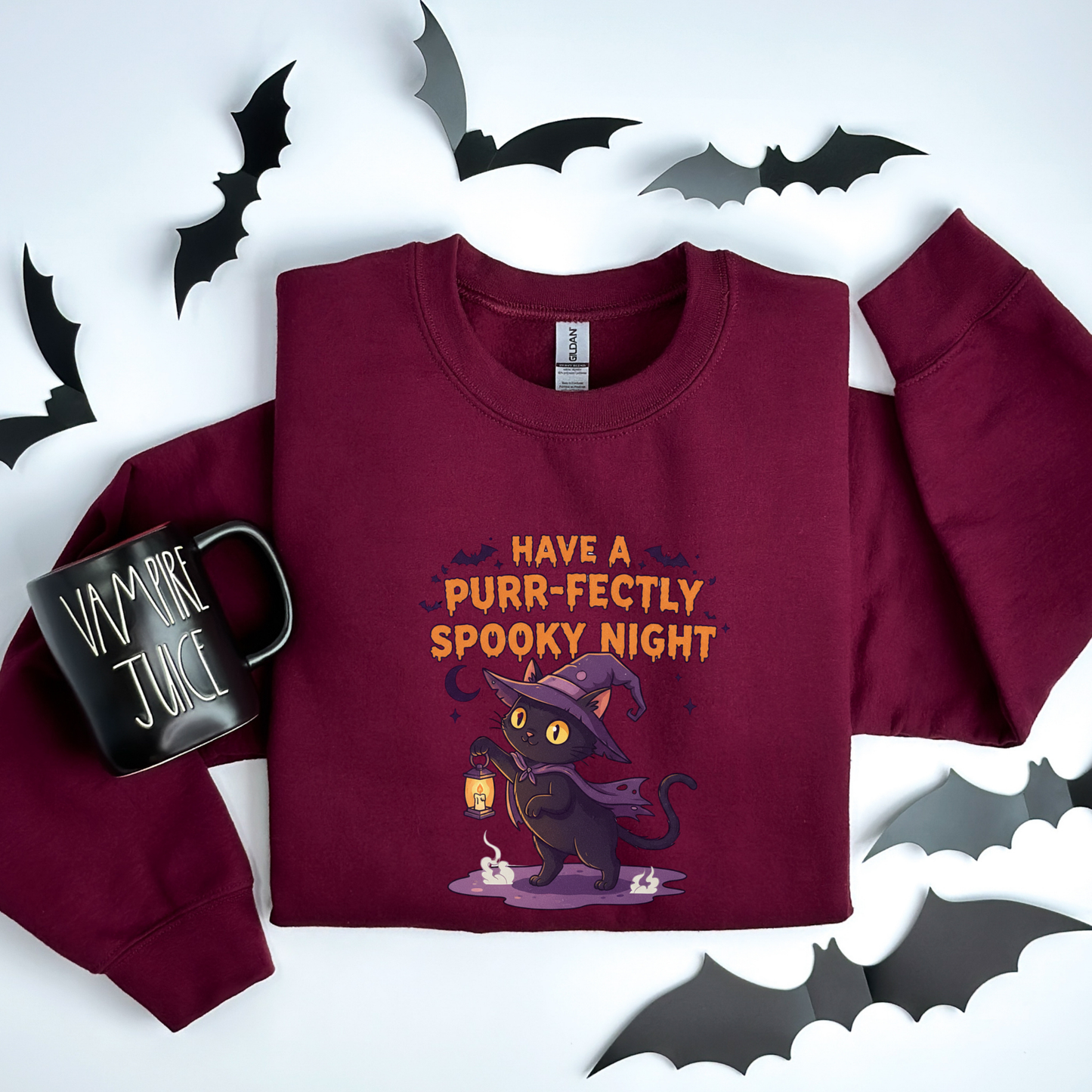 Witchy Cat Sweatshirt