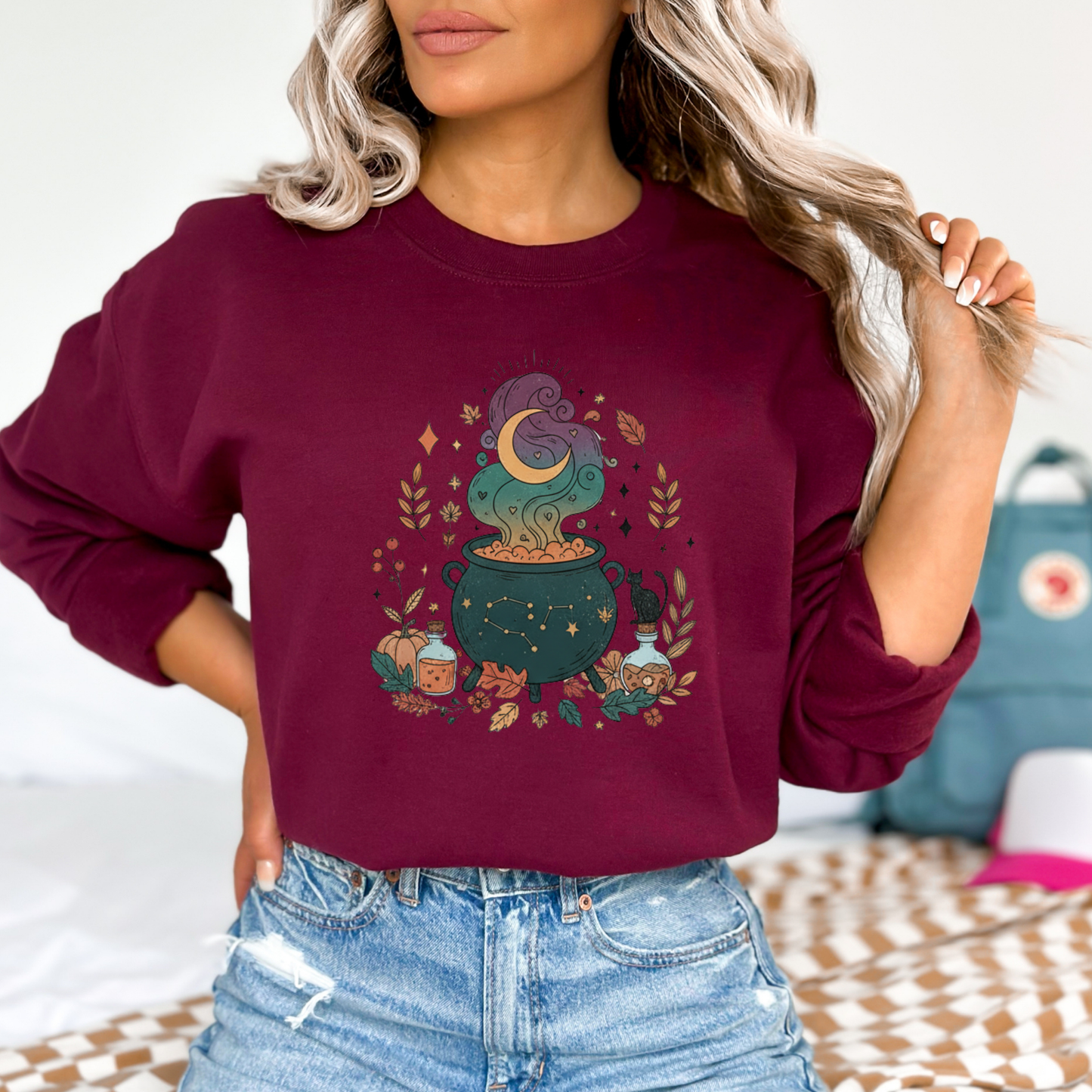 Mystical Autumn Cauldron Sweatshirt