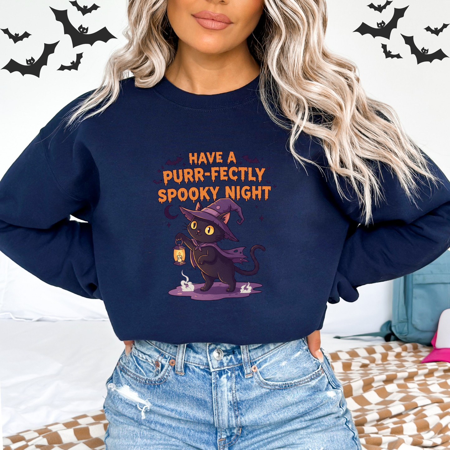 Witchy Cat Sweatshirt