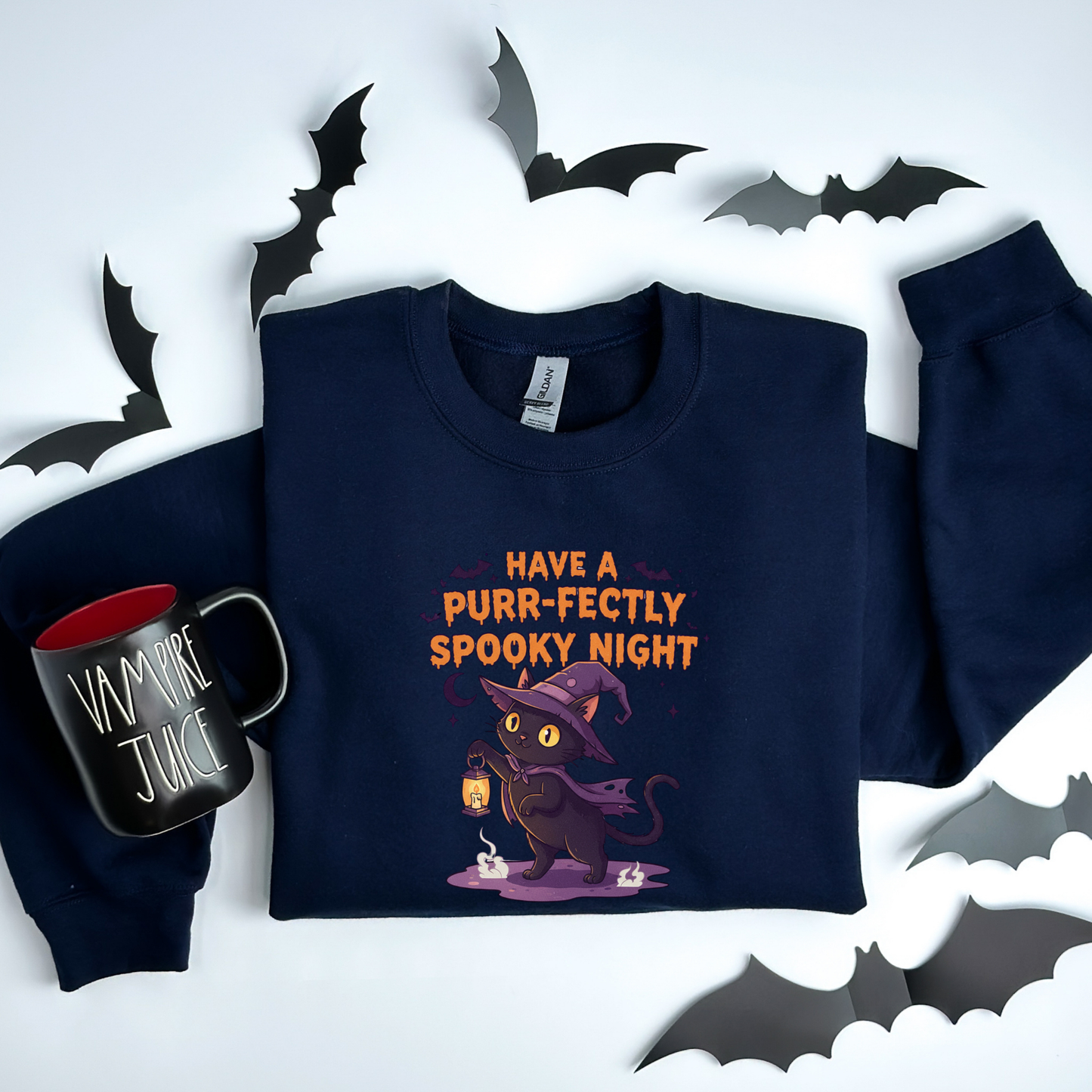 Witchy Cat Sweatshirt