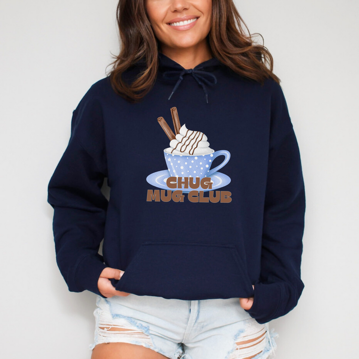 Cozy Coffee Mug Graphic Hoodie