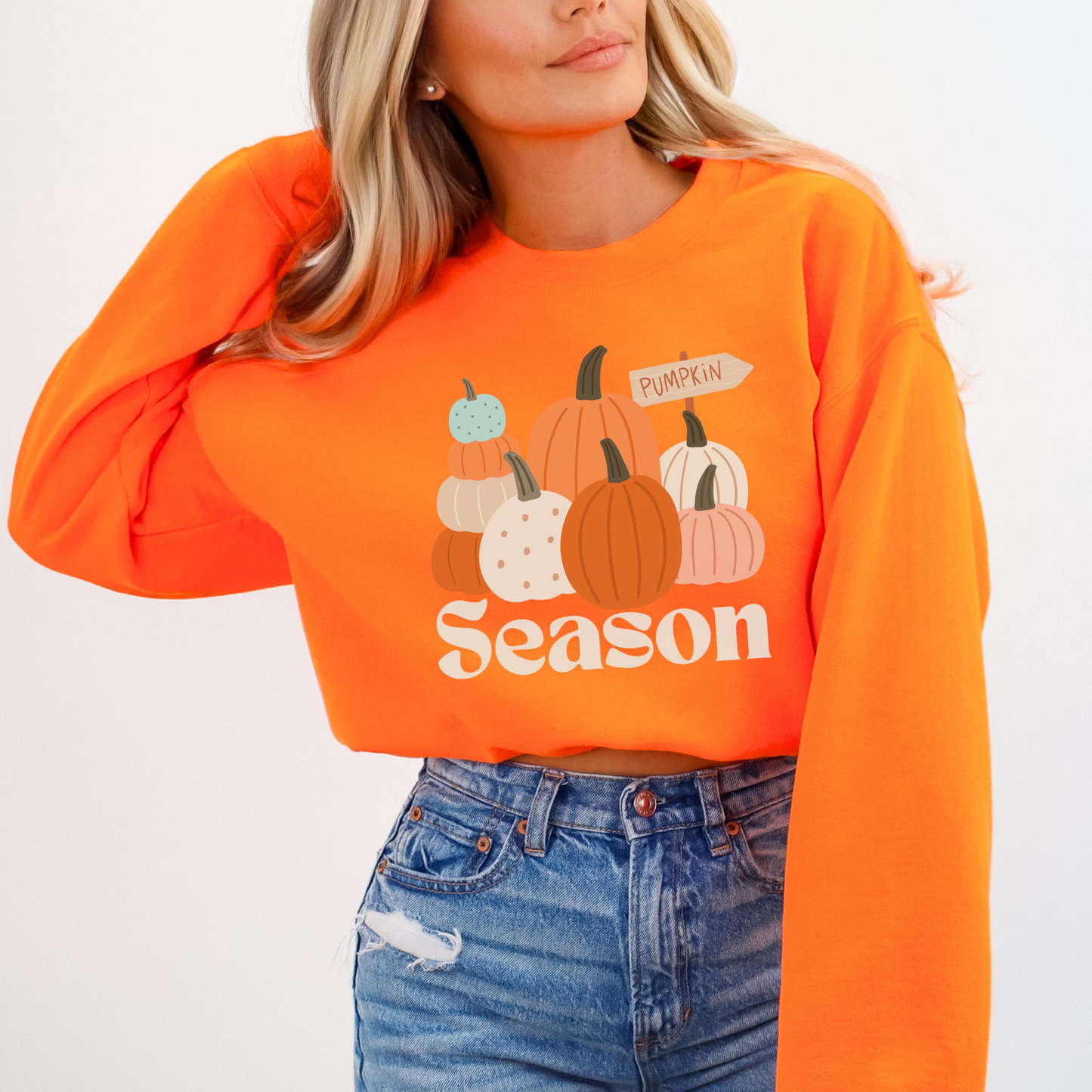 Cozy Autumn Pumpkin Sweatshirt
