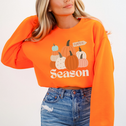 Cozy Autumn Pumpkin Sweatshirt