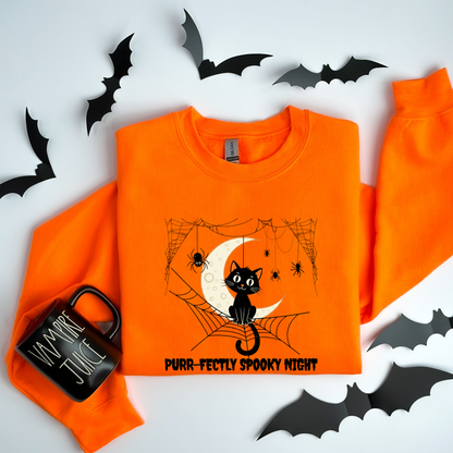 Pur-fectly Spooky Night Cat T-Shirt