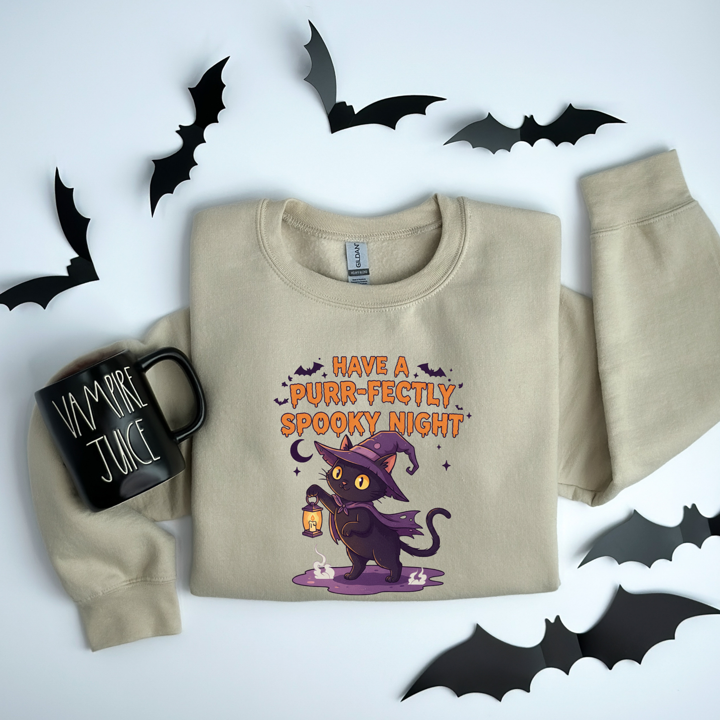 Witchy Cat Sweatshirt
