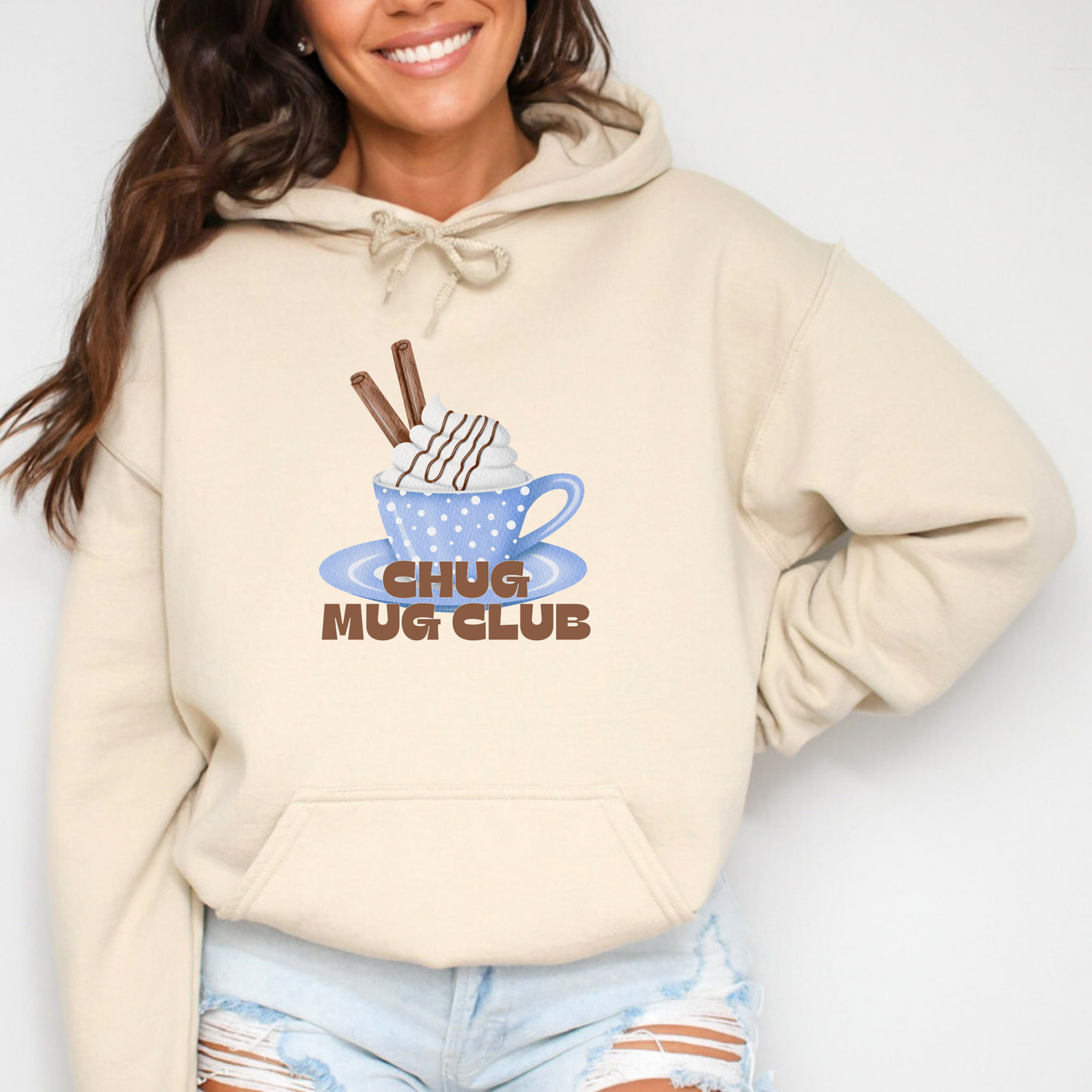 Cozy Coffee Mug Graphic Hoodie