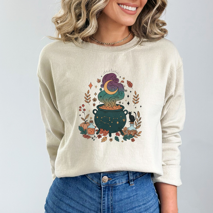 Mystical Autumn Cauldron Sweatshirt