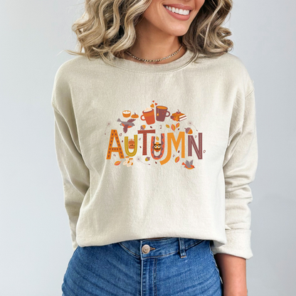 Cute Owl Autumn Sweatshirt