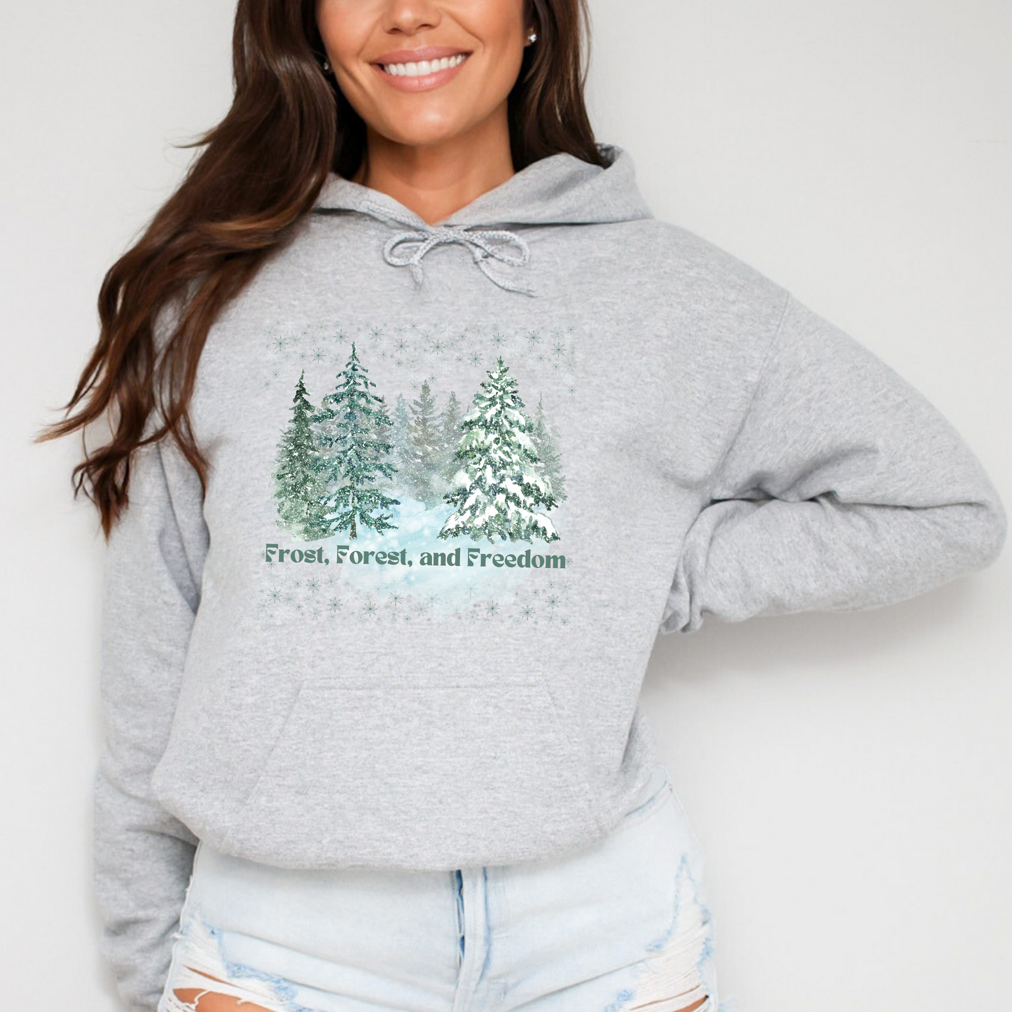 Pine Tree Winter Wonderland Sweatshirt