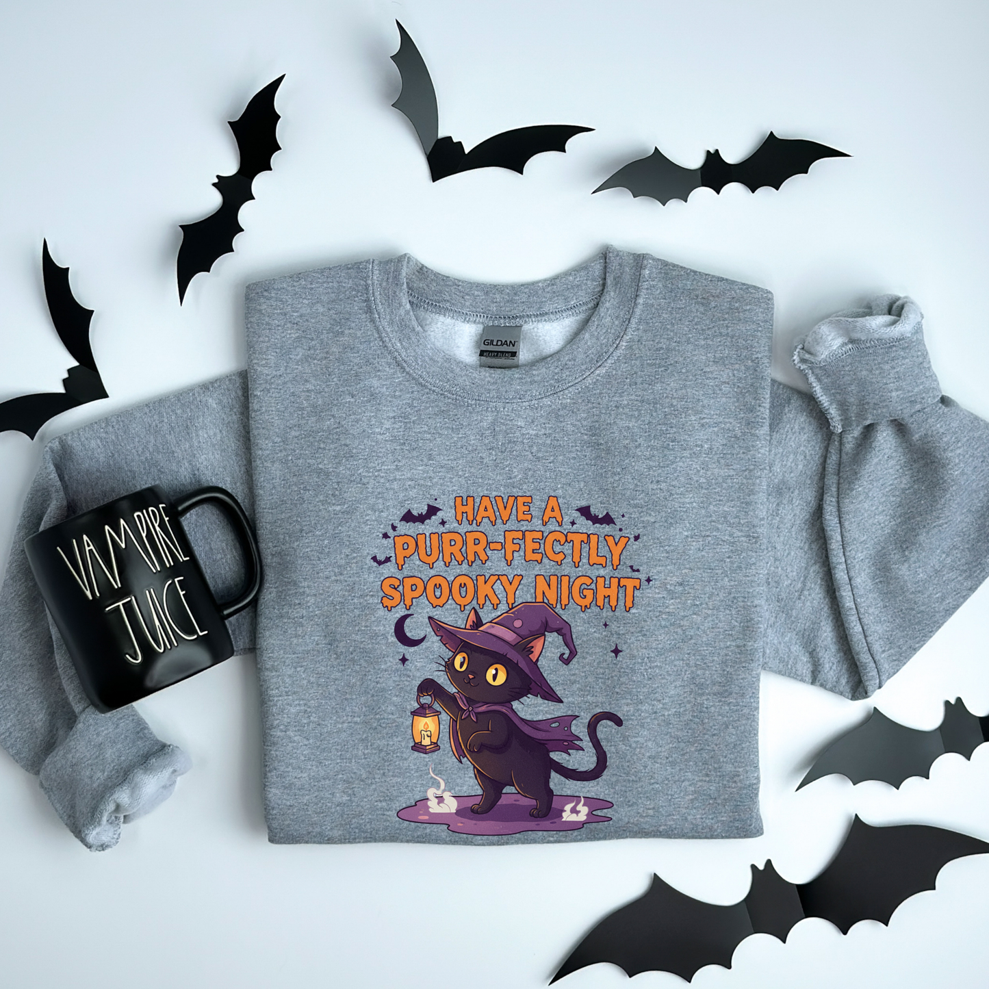 Witchy Cat Sweatshirt