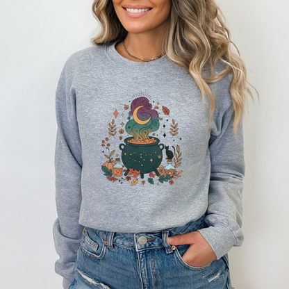 Mystical Autumn Cauldron Sweatshirt