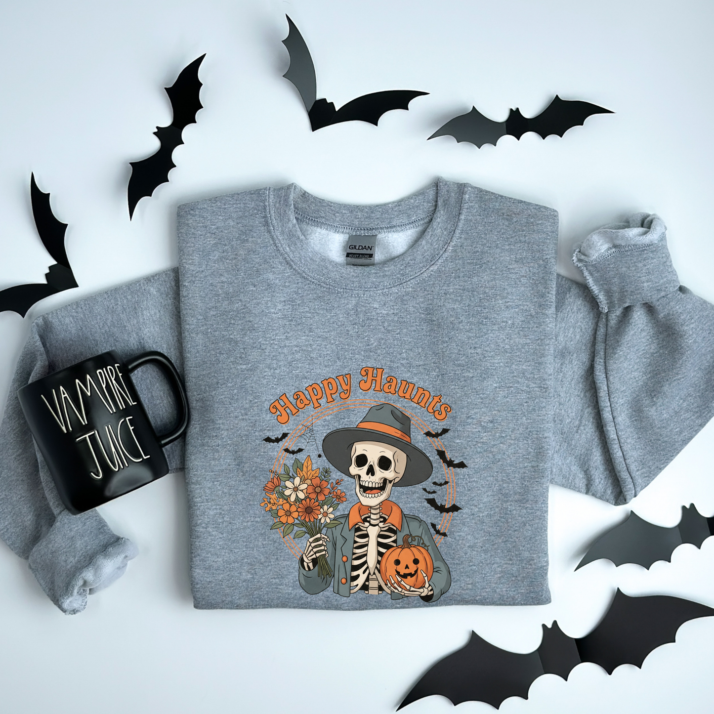Friendly Skeleton Vintage Halloween T-Shirt