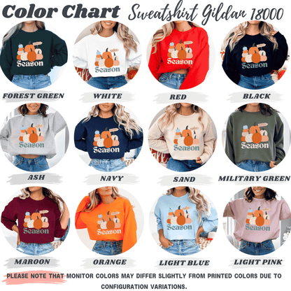 Cozy Autumn Pumpkin Sweatshirt