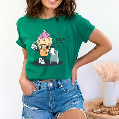 Yum Yum Retro Ice Cream T-Shirt